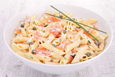 Pates au saumon